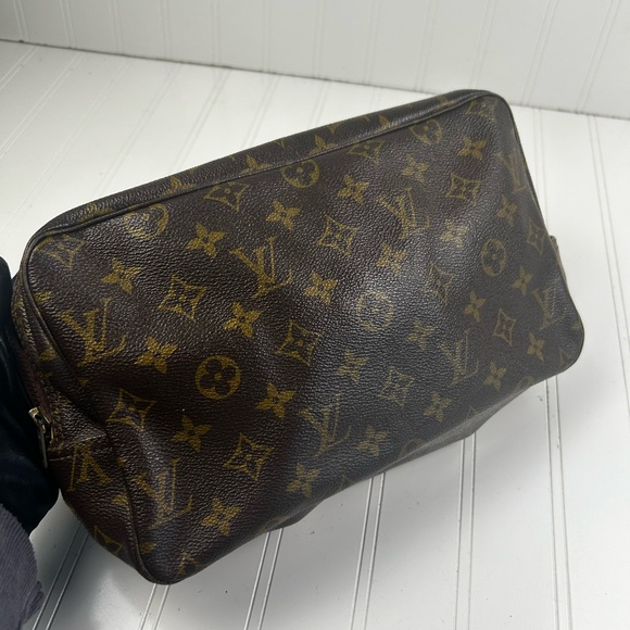 Louis Vuitton Trousse 28 Unisex Brown Monogram canvas Cosmetic Bag - Picture 4 of 14